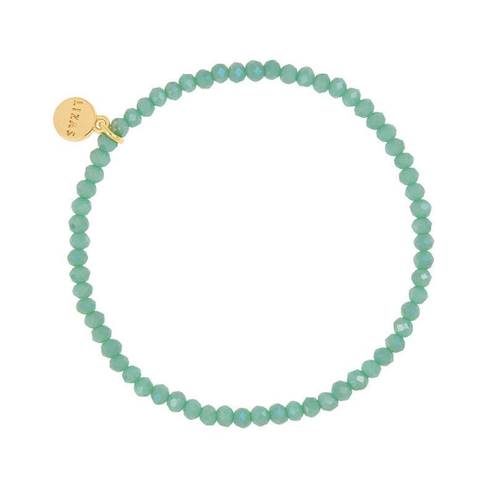 Fineville 3mm Crystal Bracelet- Lime Green