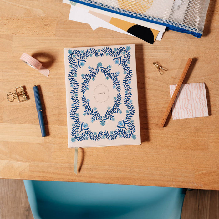 Daily Planner, Undated, A5 Hardcover -  Italian Summer