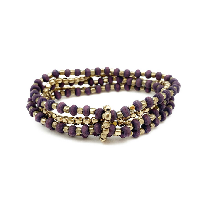 Sachi Mulberry Mix Bracelet