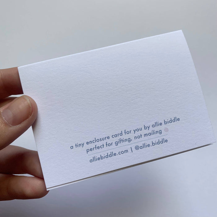 Proud of You Tiny Enclosure Card