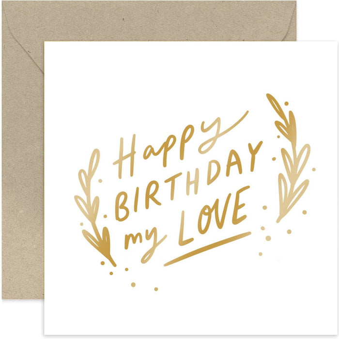 Happy Birthday My Love Card