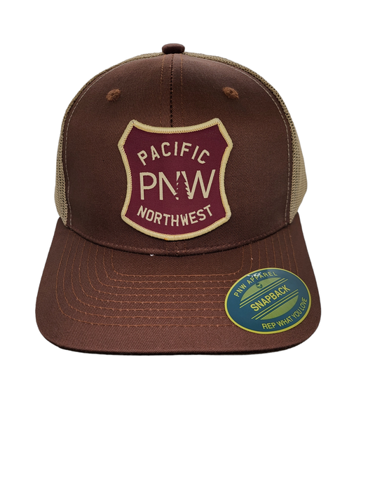 Pacific Northwest Trucker Hat With Tree