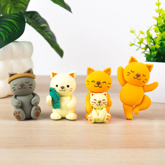 Cat Air Dry Clay Kit