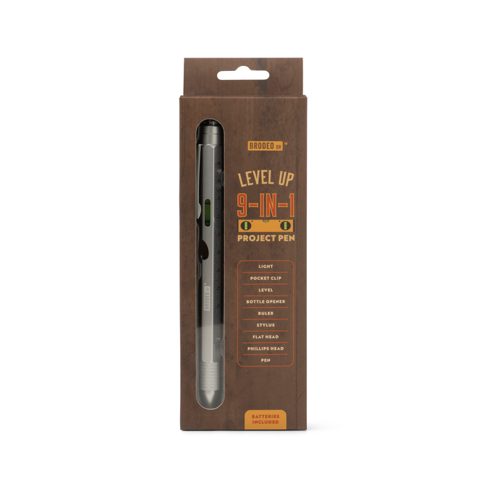 Brodeo Drive Level Up 9-in-1 Project Pen