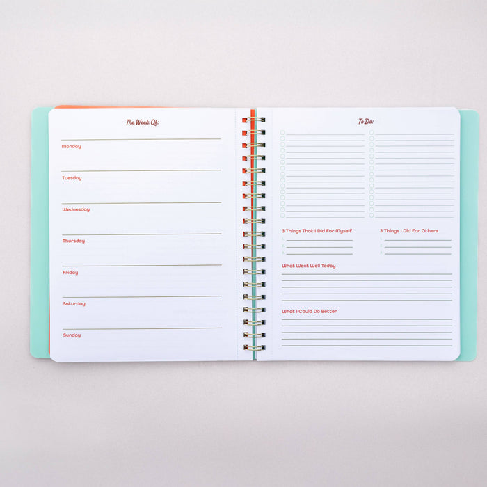 Undated Weekly Planner