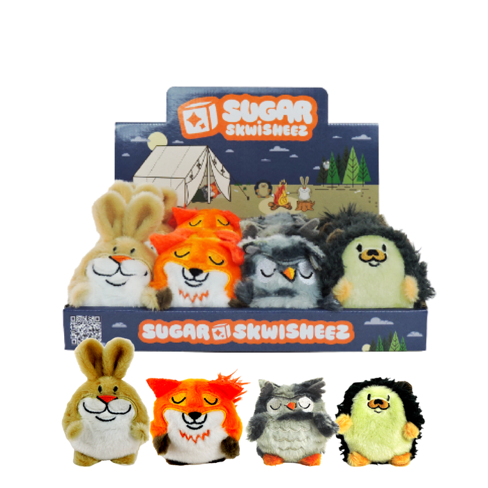 Toysmith Sugar Skwisheez - Tree Huggers Series 1 (squishy)