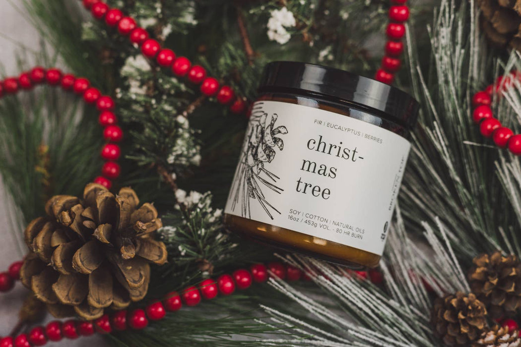 Christmas Tree - 16 oz Soy Candle
