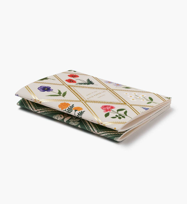 Pair of 2 Garden Study Pocket Notebooks