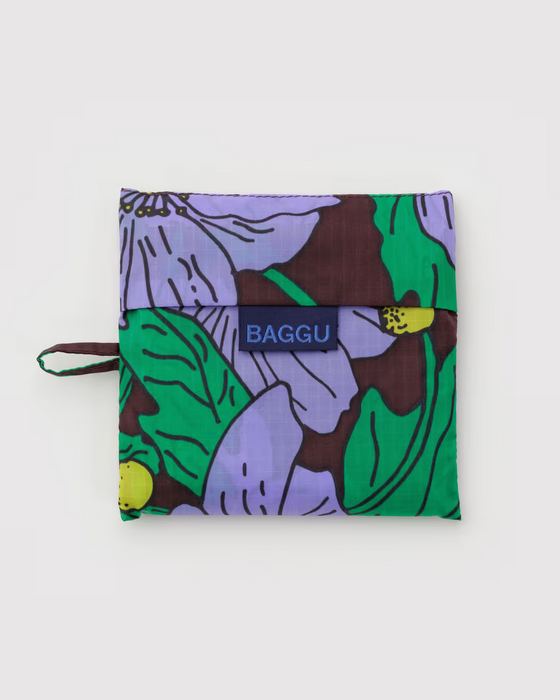 Standard Baggu - Maroon Poppy