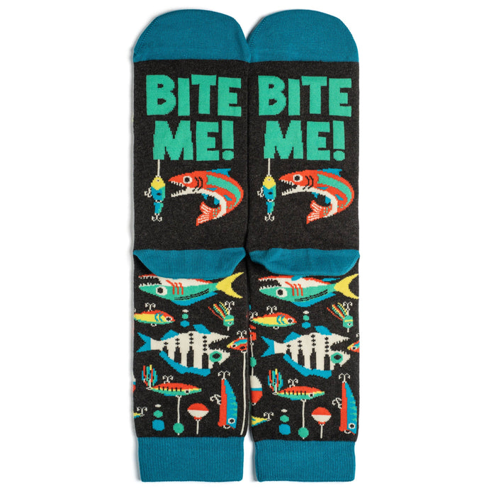 Bite Me Fishing Socks