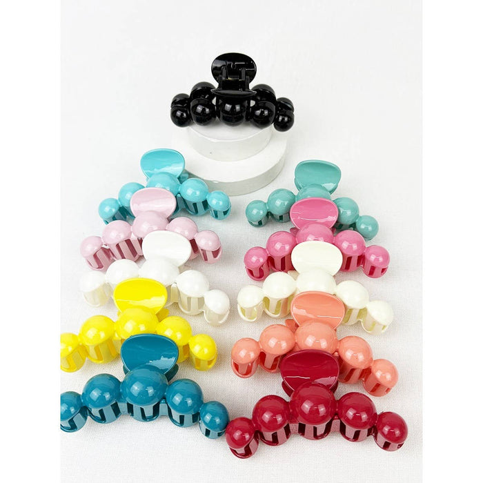 Round Ball Hair Claw Clip