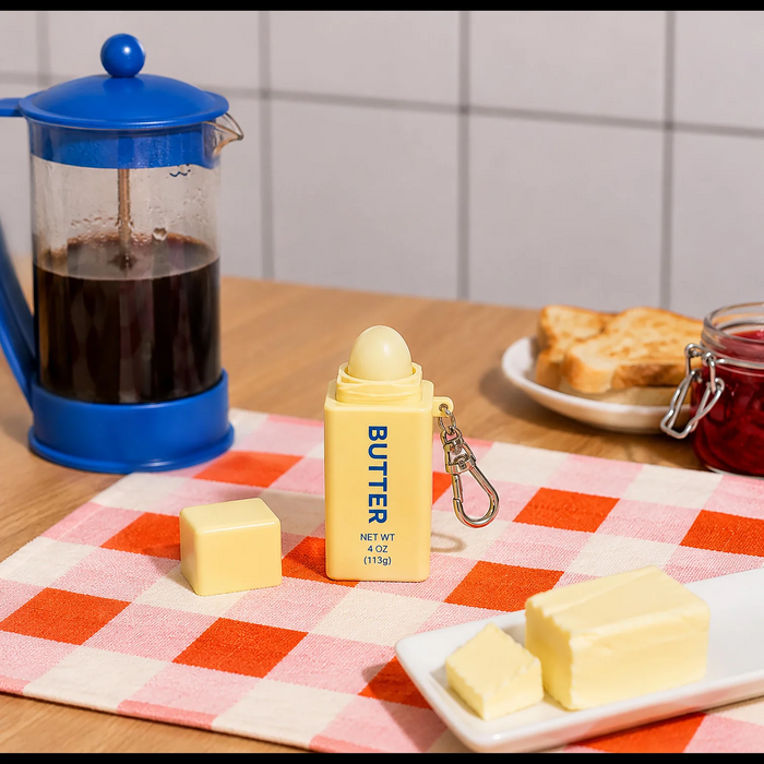 Butter Lip Balm Keychain