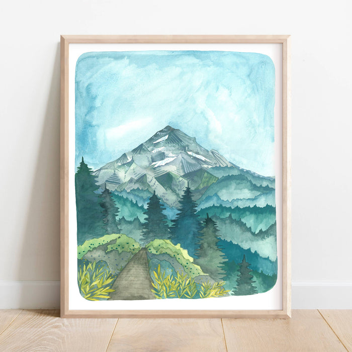 8x10" Print - Mt Hood Hike