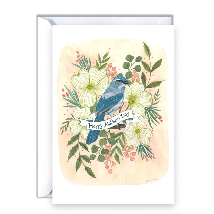 Blue Bird Mother's Day Card
