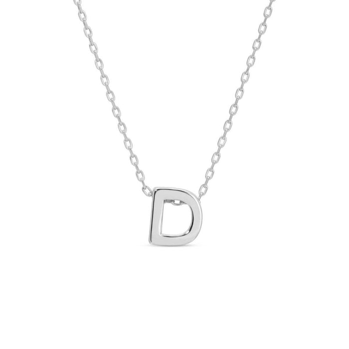 Small Initial Necklace
