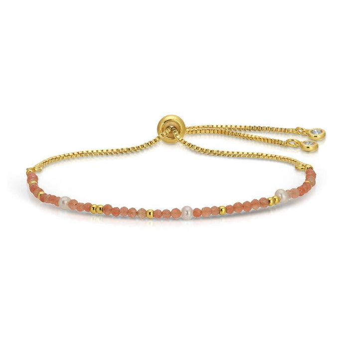 Delicate Stone Pulley Bracelet