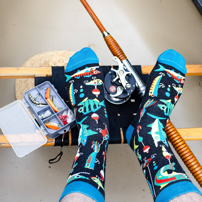Bite Me Fishing Socks