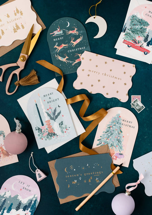 Stars Christmas Cards | Holiday Cards | Christmas Cards