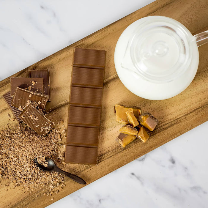 Moodibars® EXCITED Milk Chocolate Toffee Crunch 1.5oz bar