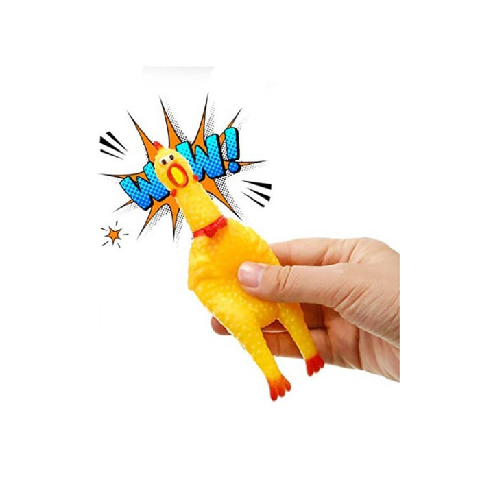 Squeeze Chicken Keychain