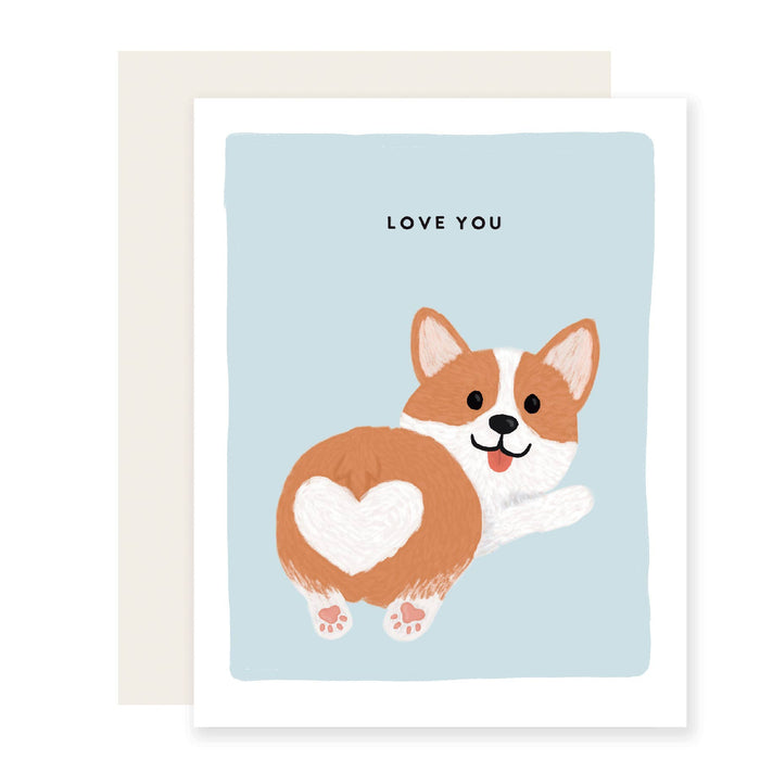 Cute Corgi Butt Card