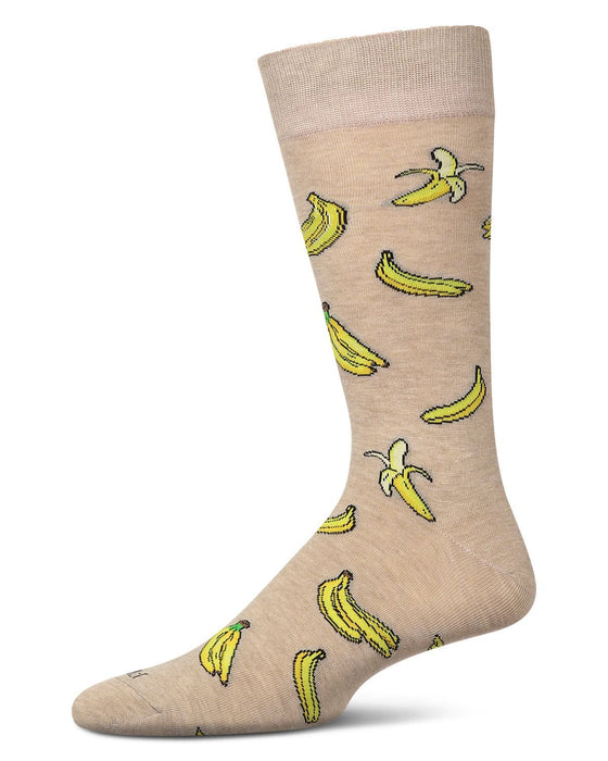 Bananas Men's Bamboo Crew