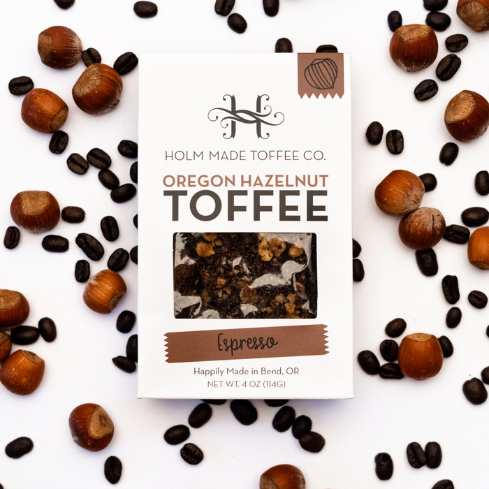 Oregon Hazelnut Toffee - Espresso