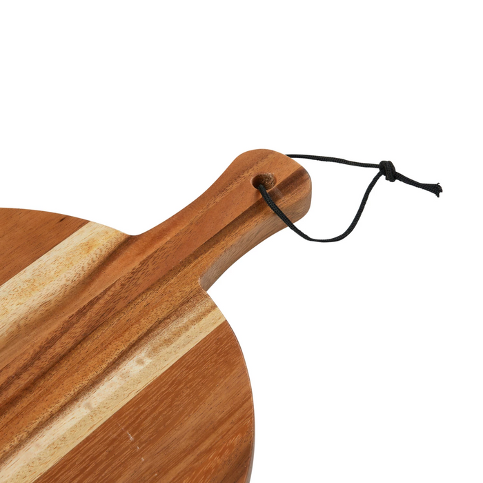 Suar Wood Cheese/Cutting Board w/ Handle