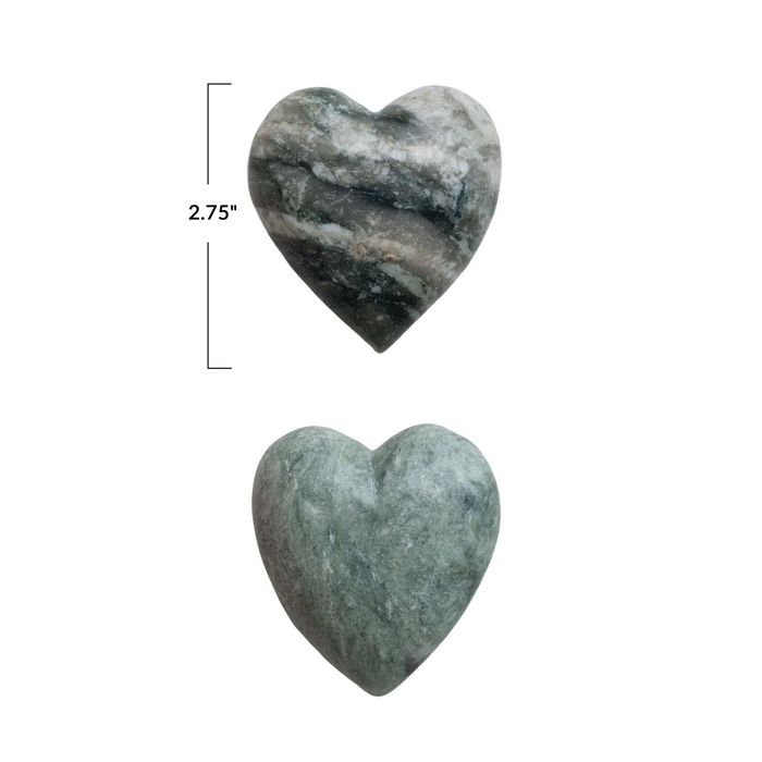 2.75" Marble Heart
