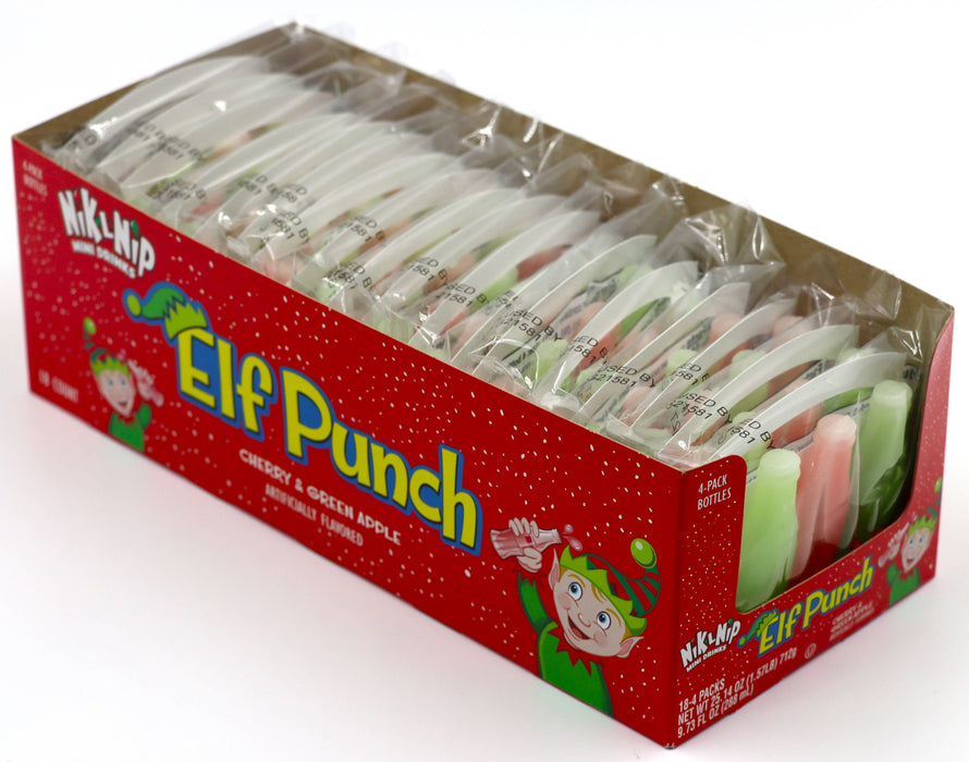 Nik-L-Nip Elf Punch Mini Drinks, 18ct