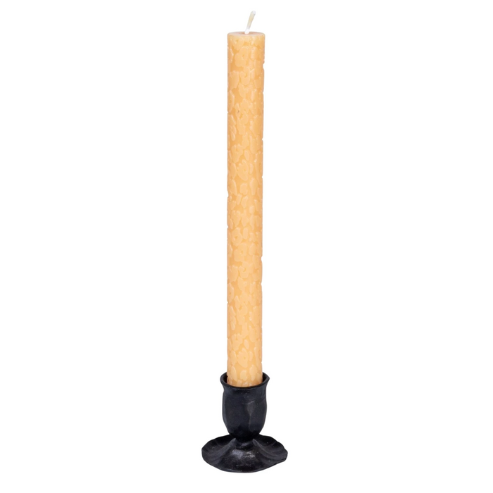 Hand-Forged Cast Iron Taper Holder