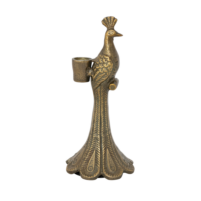 Peacock Shaped Taper Holder