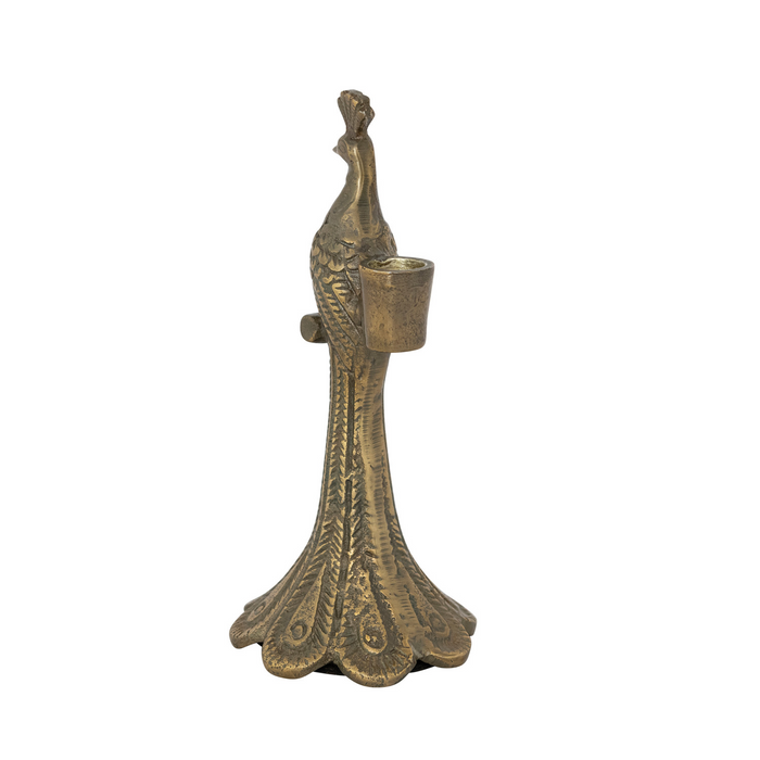 Peacock Shaped Taper Holder