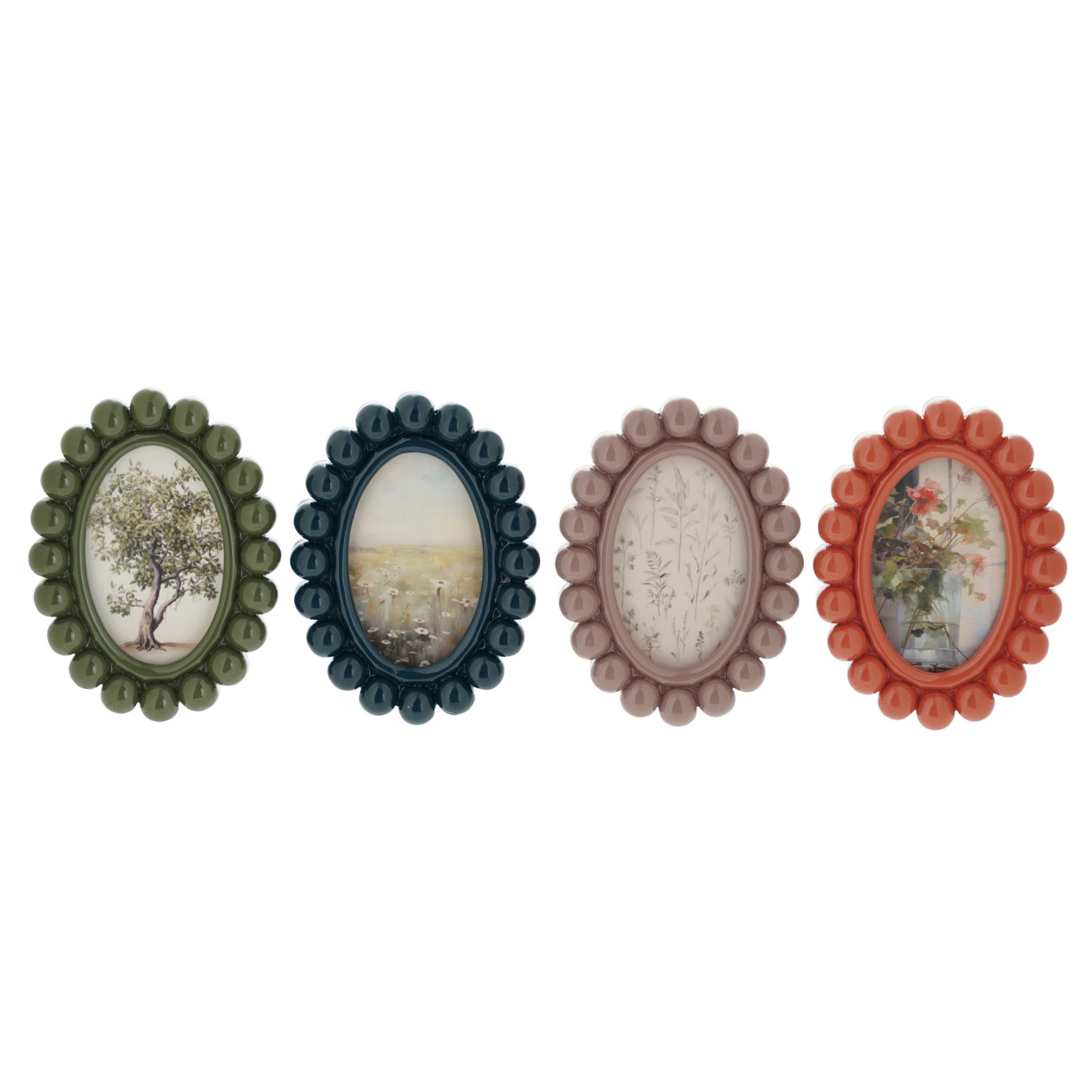 4 Frames on white background