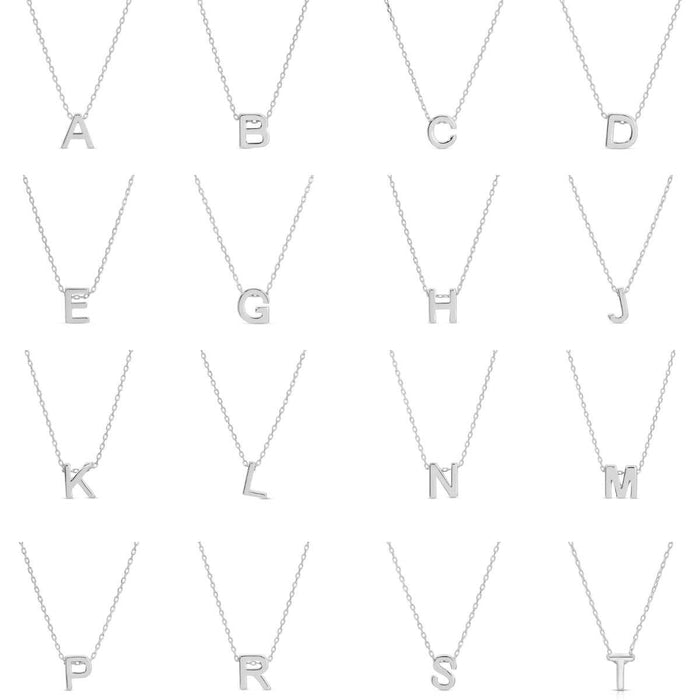 Initial Pendant Necklaces