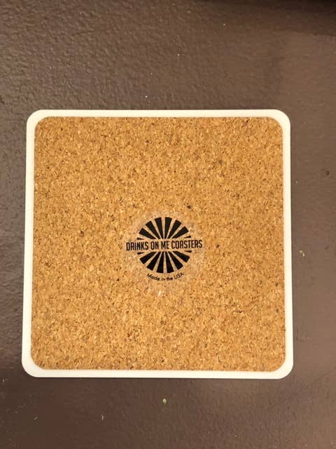 COASTER Fired | Funny Party Gift | Home Bar Decor