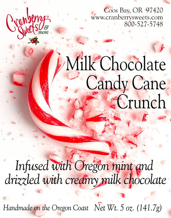 Milk Chocolate Candy Cane Crunch Popcorn