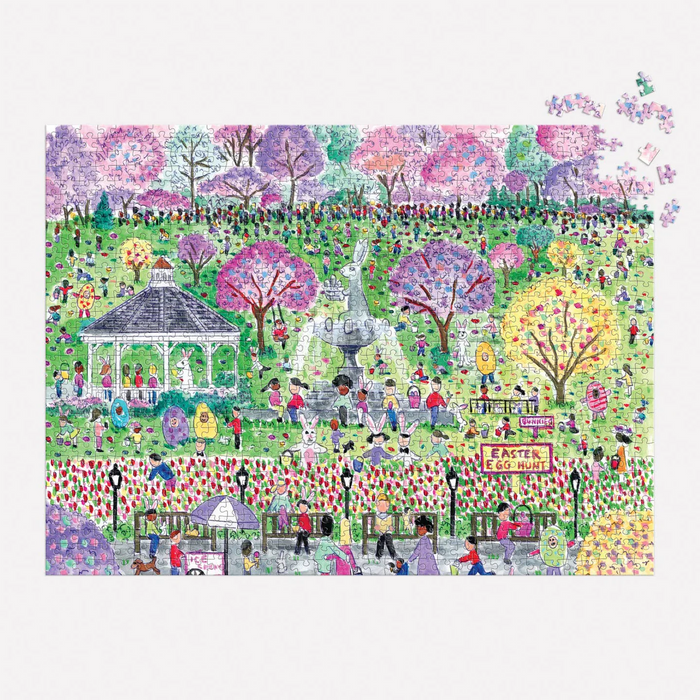 Easter Egg Hunt 1000 Piece Puzzle