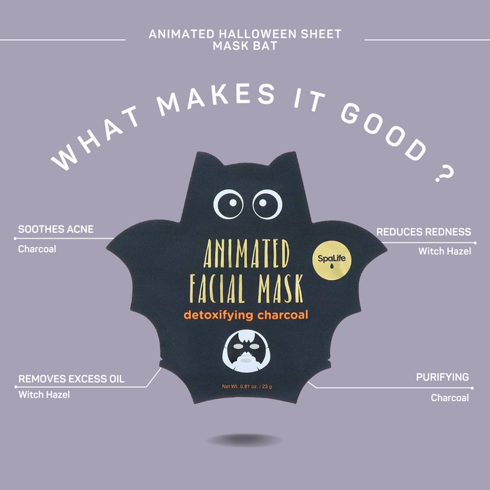 Halloween Characters Skincare Face Masks
