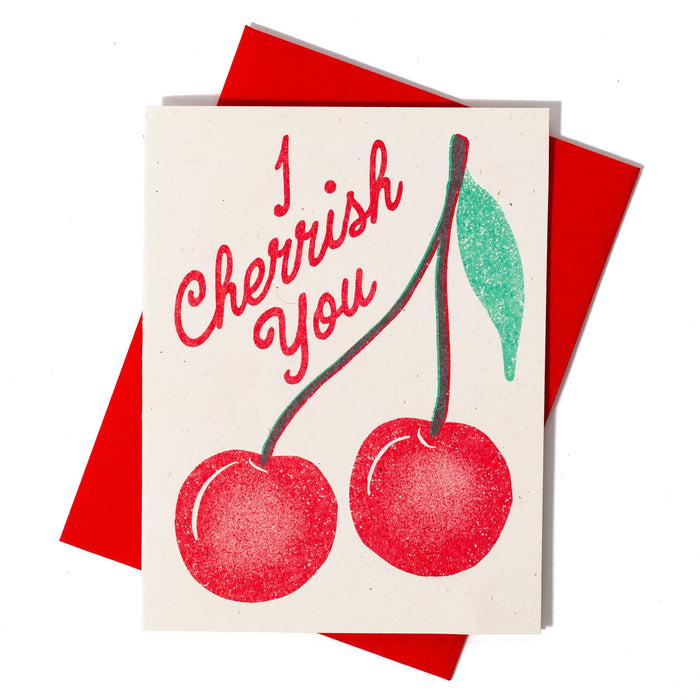 I Cherrish You Card