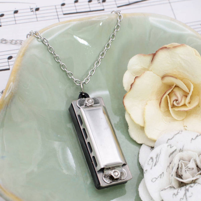 Harmonica Necklace
