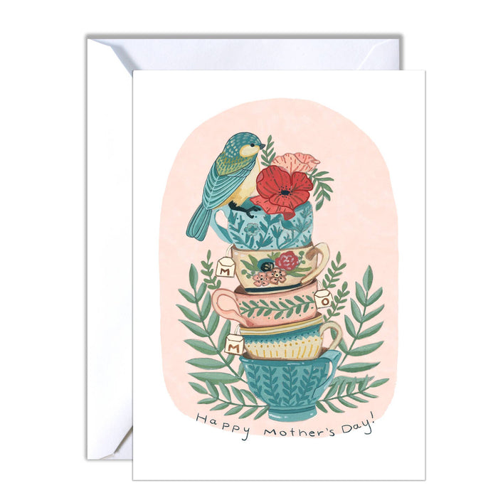 Mother's Day Tea Cups Card