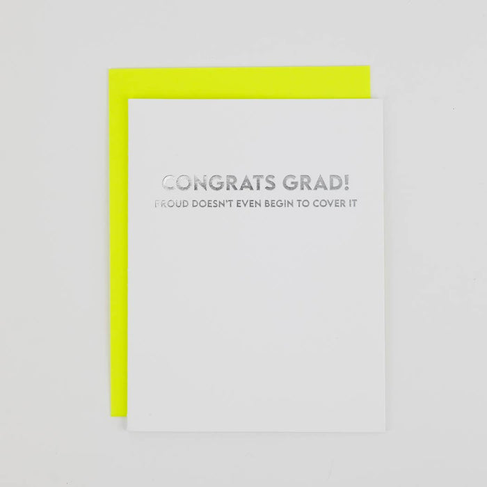 Proud Doesn’t Even Begin to Cover It Graduation Card