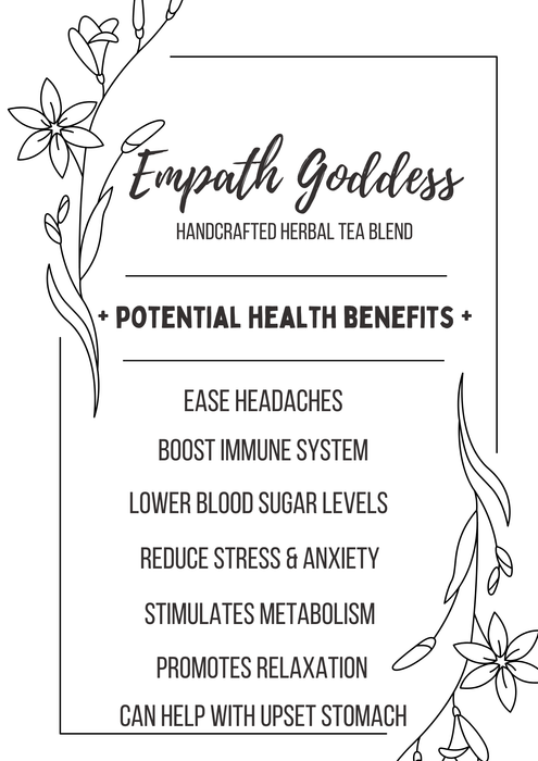 Empath Goddess Handcrafted Herbal Tea Blend