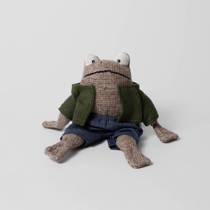 Cotton Frog in Shirt and Shorts