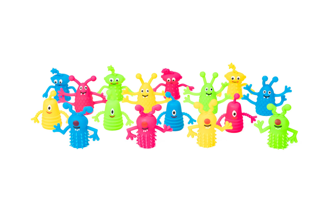 Colorful Monster Finger Puppets