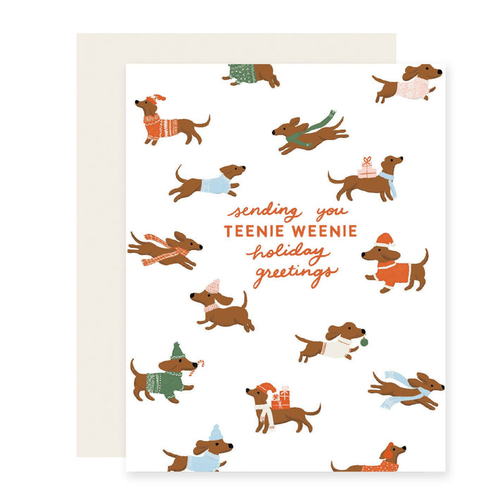 Teenie Weenie Dog Holiday