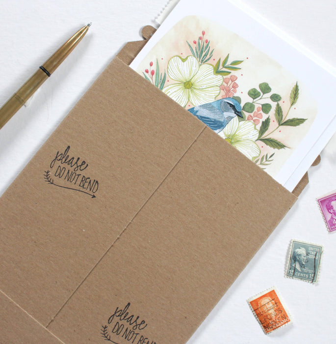 Blue Bird Mother's Day Card