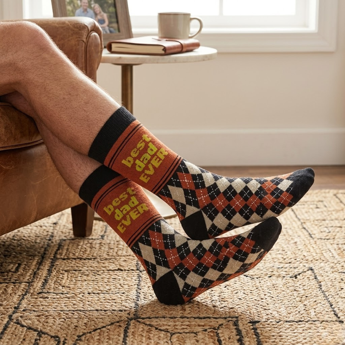 Best Dad Ever Socks