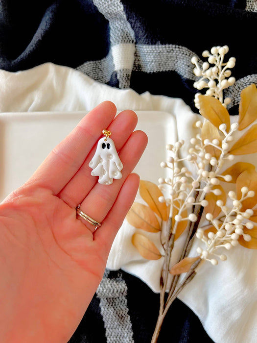 Hippie Ghost Floral Earrings